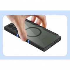 Samsung Galaxy S24 PLUS Hülle Dux Ducis Leather Schwarz