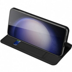 Samsung Galaxy S24 Hülle Dux Ducis Leather Schwarz