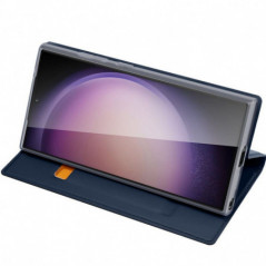 Samsung Galaxy S24 Hülle Dux Ducis Leather Blau