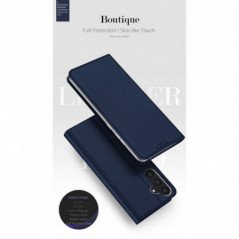 Samsung Galaxy S24 Hülle Dux Ducis Leather Blau
