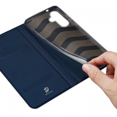 Samsung Galaxy A15 5G Hülle Dux Ducis Leather Blau
