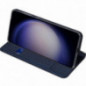 Samsung Galaxy S24 PLUS Hülle Dux Ducis Leather Blau