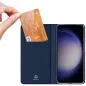 Samsung Galaxy S24 PLUS Hülle Dux Ducis Leather Blau