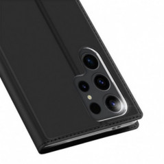 Samsung Galaxy S24 ULTRA Hülle Dux Ducis Leather Schwarz