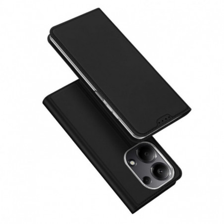 XIAOMI Redmi Note 13 Pro 5G Hülle Dux Ducis Leather Schwarz