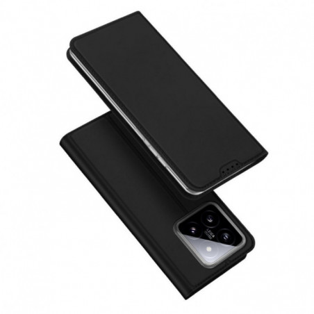 XIAOMI 14 Hülle Dux Ducis Leather Schwarz