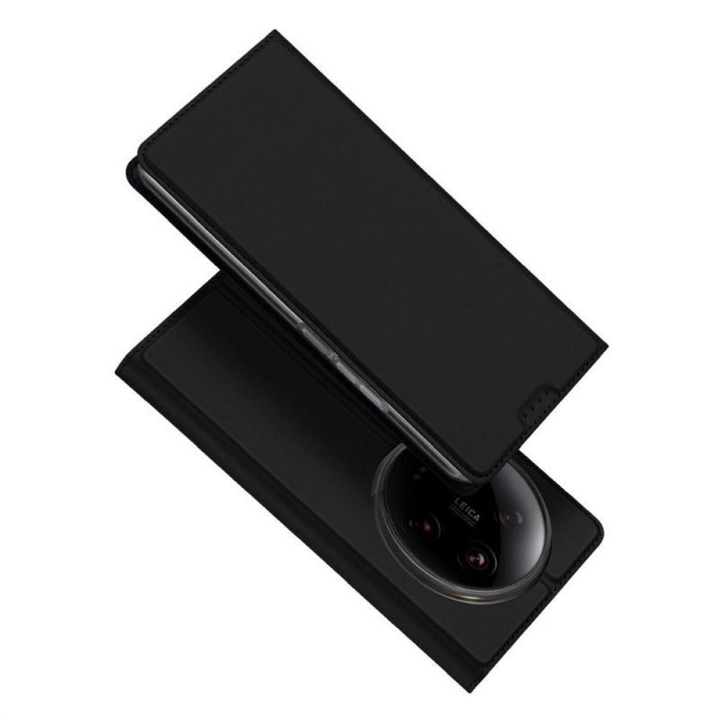 XIAOMI 14 Ultra Hülle Dux Ducis Leather Schwarz