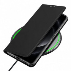 XIAOMI 14 Ultra Hülle Dux Ducis Leather Schwarz