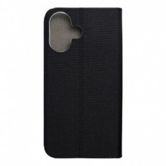 Apple iPhone 16 Book Handytaschen Sensitive Book Schwarz