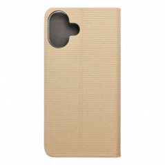 Apple iPhone 16 Plus Book Handytaschen Sensitive Book Gold
