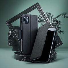 Samsung Galaxy A26 Brieftaschenetui Fancy Book Schwarz