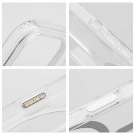 Apple iPhone 16 Pro Hülle Clear Mag Cover MagSAFE  Durchsichtbar