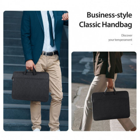 Dux Ducis Tasche LBTC für Laptop 13-13.9in Horizontal Handtasche schwarz