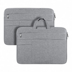 Dux Ducis Tasche LBTC für Laptop 15.5-16 Zoll Horizontal Handtasche hellgrau