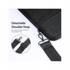 Dux Ducis Hülle LBJB für Laptop 14-15.4in Schultertasche schwarz