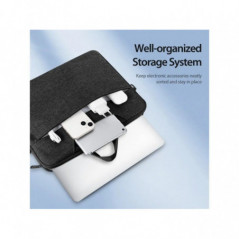 Dux Ducis Hülle LBJB für Laptop 14-15.4in Schultertasche schwarz