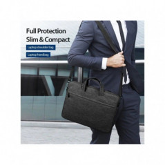 Dux Ducis Hülle LBJB für Laptop 14-15.4in Schultertasche schwarz
