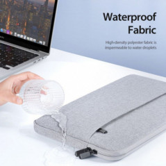 Dux Ducis Hülle LBDB für Laptop 13-13.9 Zoll Horizontal Sleeve dunkelgrau