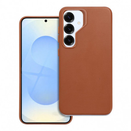 Samsung Galaxy S25 Hülle Leather Mag Cover Elegant  MagSAFE