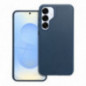 Samsung Galaxy S25 Plus Hülle Leather Mag Cover Elegant  MagSAFE  Indigoblau