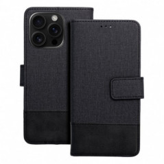 Apple iPhone 16e Book Handytaschen GOMMA Elegant  Schwarz