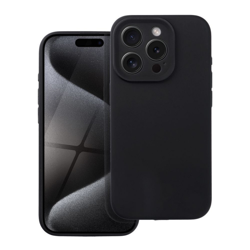 Apple iPhone 16e Hülle Silicone 2mm Schwarz Apple iPhone 16e Hülle Silicone 2mm Schwarz