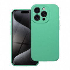 Apple iPhone 16e Hülle Silicone 2mm Minzig