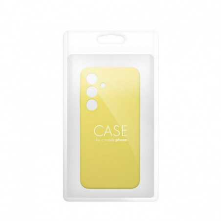 Samsung Galaxy S25 Hülle Silicone 2mm Zitrone