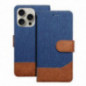 Apple iPhone 16e Book Handytaschen JEANS Elegant  Blau