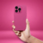 Apple iPhone 15 Hülle Silicone 2mm Rosa
