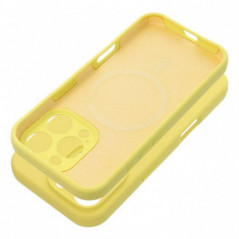 Apple iPhone 15 Pro Hülle Silicone 2mm Zitrone