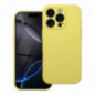 Apple iPhone 15 Pro Hülle Silicone 2mm Zitrone