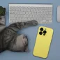 Apple iPhone 16 Pro Max Hülle Silicone 2mm Zitrone