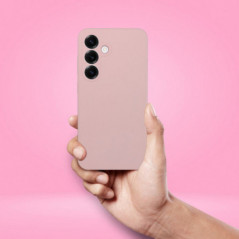 Samsung Galaxy S25 Plus Hülle Silicone 2mm Sandrosa