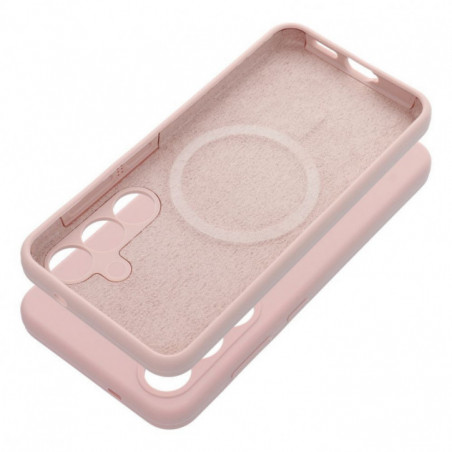 Samsung Galaxy S25 Hülle Silicone 2mm Sandrosa