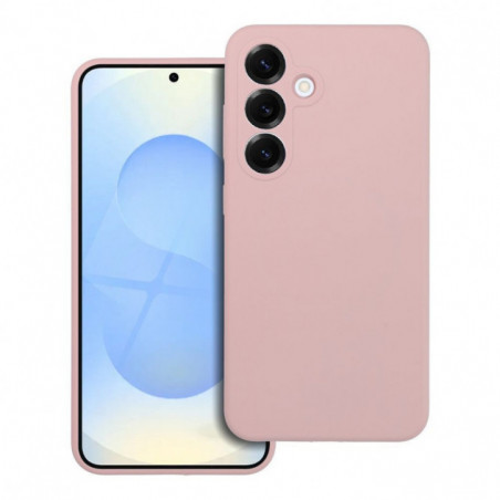 Samsung Galaxy S25 Hülle Silicone 2mm Sandrosa