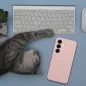 Samsung Galaxy S25 Hülle Silicone 2mm Sandrosa