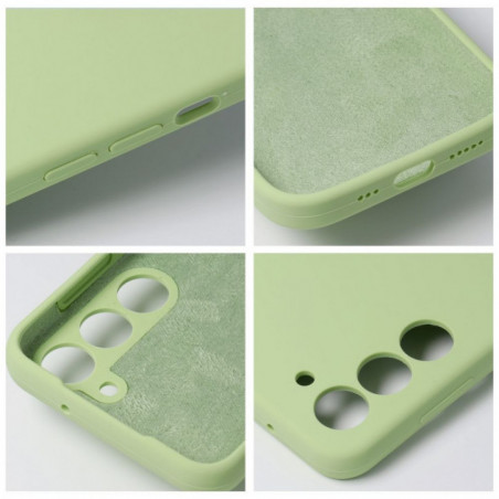 Samsung Galaxy S25 Hülle Roar Cloud-Skin Hellgrün
