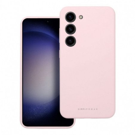 Samsung Galaxy S25 Hülle Roar Cloud-Skin Hell-Pink