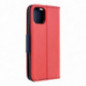 XIAOMI Redmi Note 14 4G Brieftaschenetui Fancy Book Rot / Marine