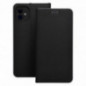 Apple iPhone 16e Book Handytaschen LUNA Book Carbon Kohlenstoff-Faser, Elegant  Schwarz