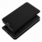 Apple iPhone 16e Book Handytaschen LUNA Book Carbon Kohlenstoff-Faser, Elegant  Schwarz
