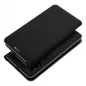 Apple iPhone 16e Book Handytaschen LUNA Book Carbon Kohlenstoff-Faser, Elegant  Schwarz