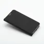 Apple iPhone 16e Book Handytaschen LUNA Book Carbon Kohlenstoff-Faser, Elegant  Schwarz