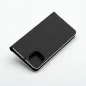 Apple iPhone 16e Book Handytaschen LUNA Book Carbon Kohlenstoff-Faser, Elegant  Schwarz