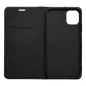 Apple iPhone 16e Book Handytaschen LUNA Book Carbon Kohlenstoff-Faser, Elegant  Schwarz