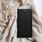 Apple iPhone 16e Book Handytaschen LUNA Book Carbon Kohlenstoff-Faser, Elegant  Schwarz