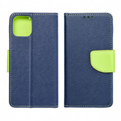 XIAOMI Redmi Note 14 Pro 4G Brieftaschenetui Fancy Book Marine / Limette