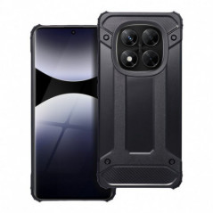 XIAOMI Redmi Note 14 Pro 5G Gehärtete Abdeckung Armor Schwarz