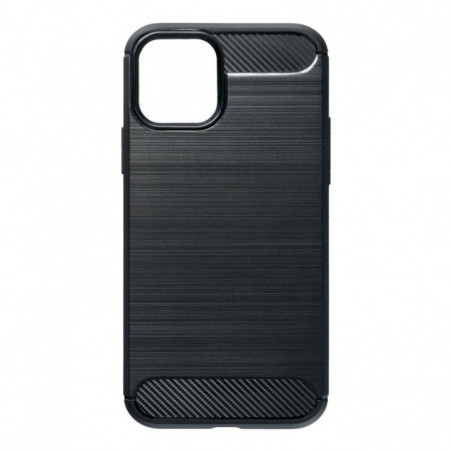 Motorola Edge Hülle Carbon Elegant  Schwarz